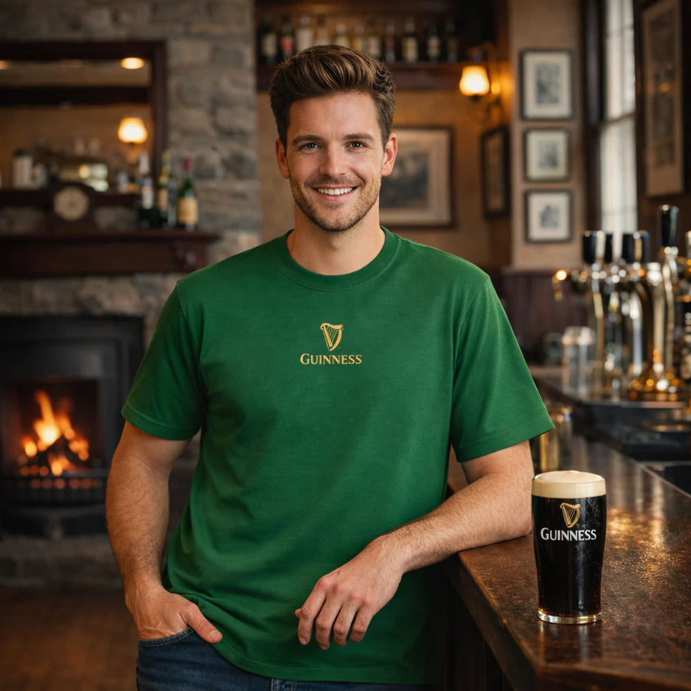GUINNESS ARE YOU TOUCAN TO ME TEE - GREEN GC021