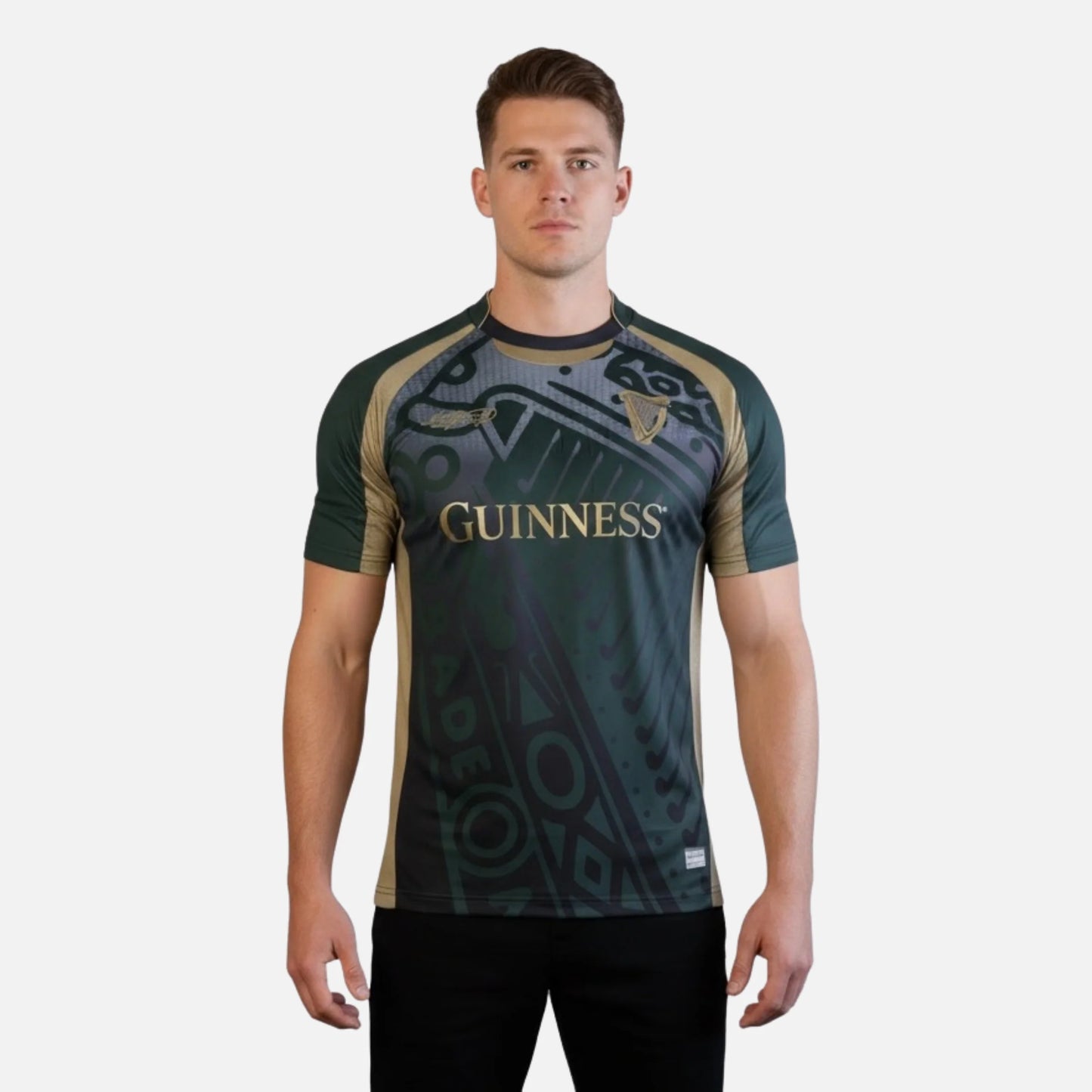 GUINNESS RETRO HARP PERFORMANCE SOCCER JERSEY G4507
