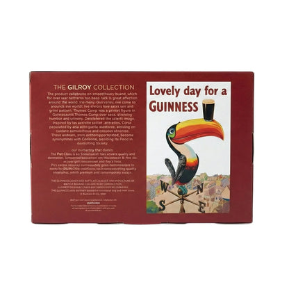 GUINNESS GILROY TOUCAN & TORTOISE PINT GLASS SET - THE GILROY COLLECTION