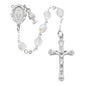 First Communion Crystal Rosary C66RW