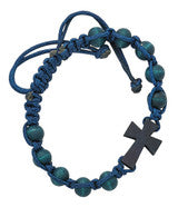 Corded Boys Bracelet cross BR689 BR854