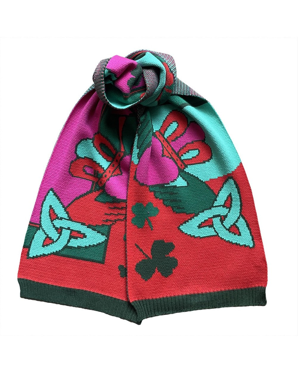 Claddagh Knit Scarf PF4061 PF4062 PF4063
