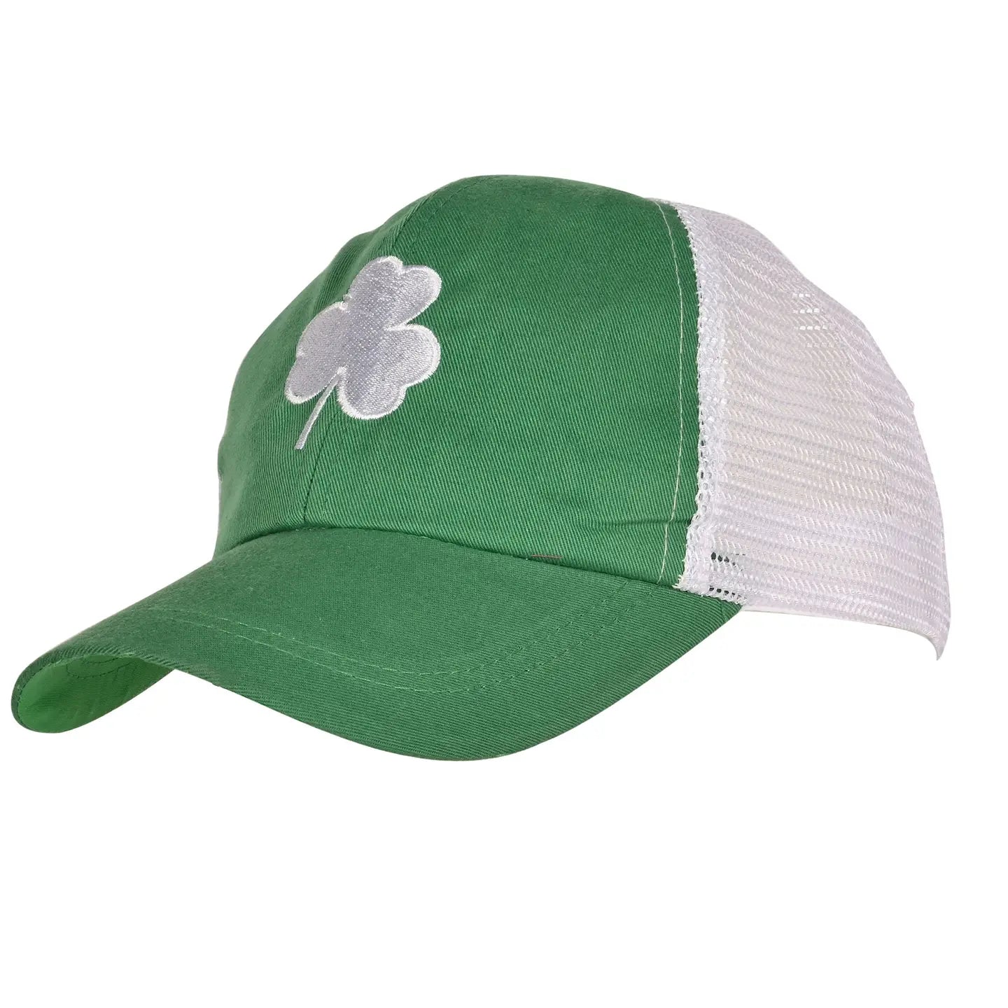 St Patrick's Day Shamrock Cap, Adjustable
