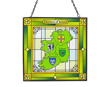 Provinces of Ireland stained glass