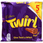Cadbury Twirl 5 Bar Pack