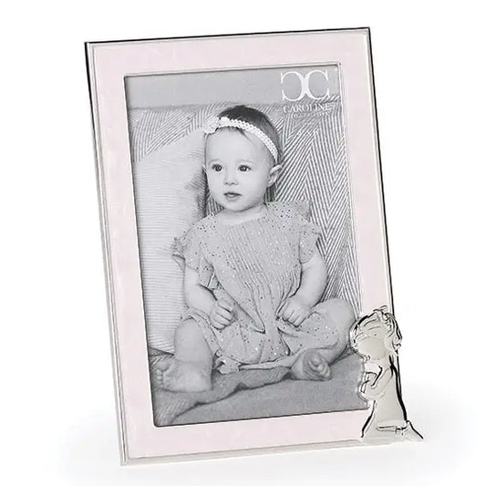 Pink Girl Frame (4x6); Caroline Collection