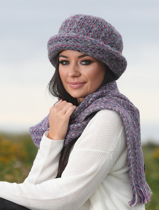 John Branigan Country hat Connemara Violet