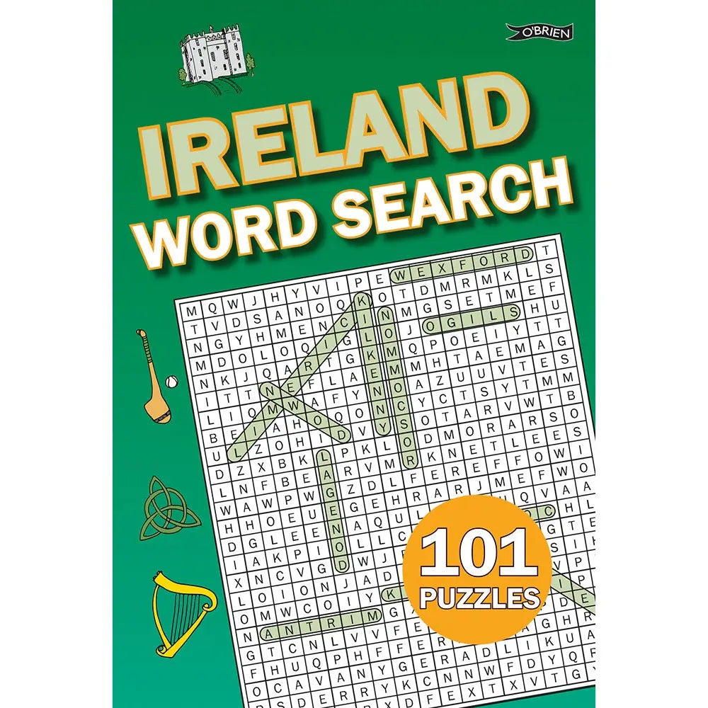 Ireland Word Search: 101 Puzzles