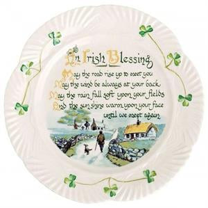 Harp Irish Blessing Plate 2574