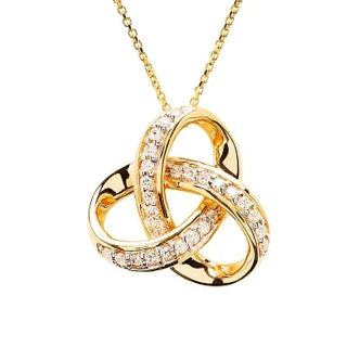 14kt Yellow Gold Lab Grown Diamond Celtic Love Knot Necklace

SKU:
14P710