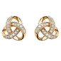14kt Gold Lab Grown Diamond Celtic Knot Love Stud Earrings

SKU:
14E711