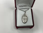Sterling Oval Miraculous Medal L311