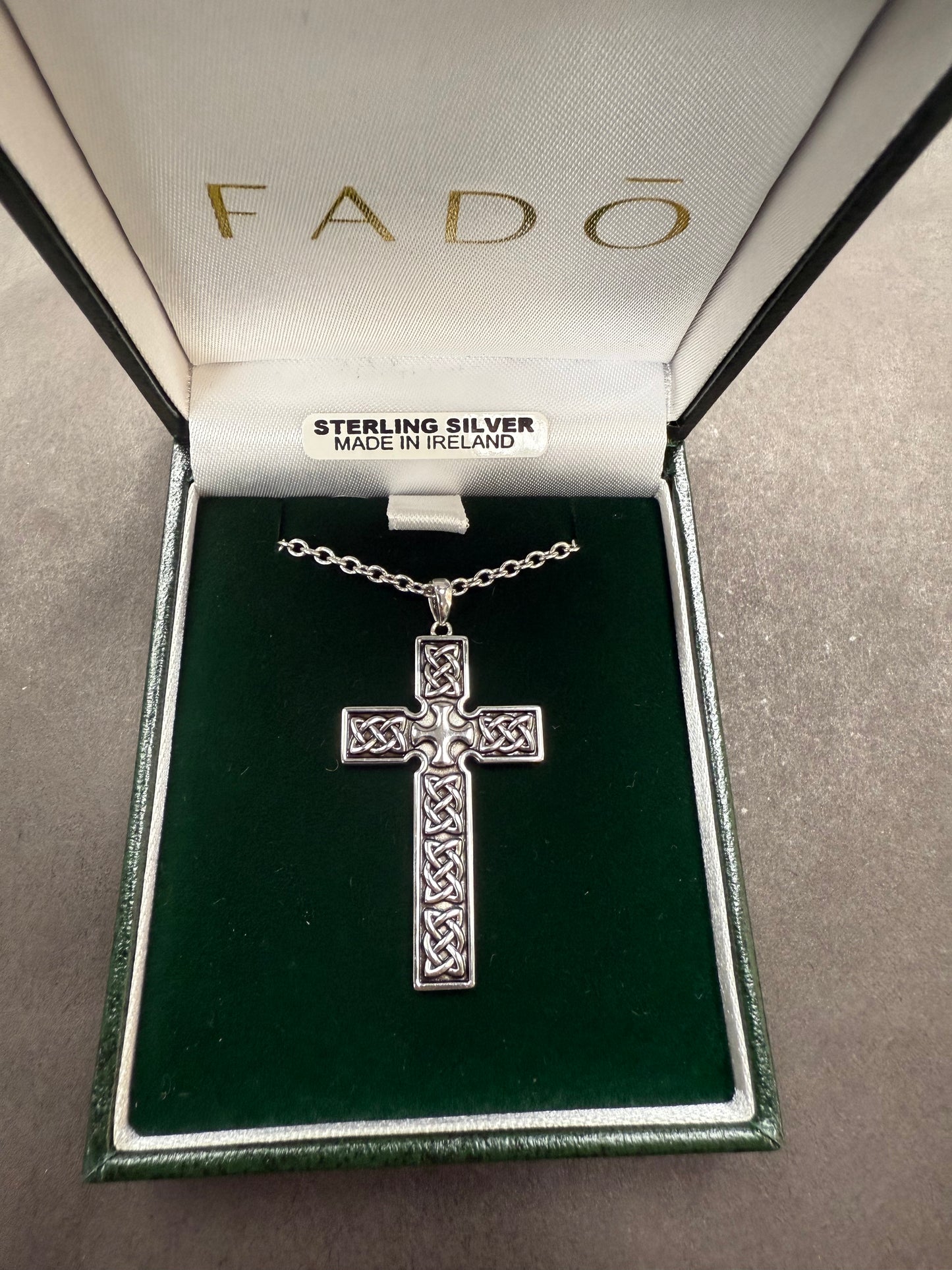 Sterling Silver Large Celtic Cross C6000