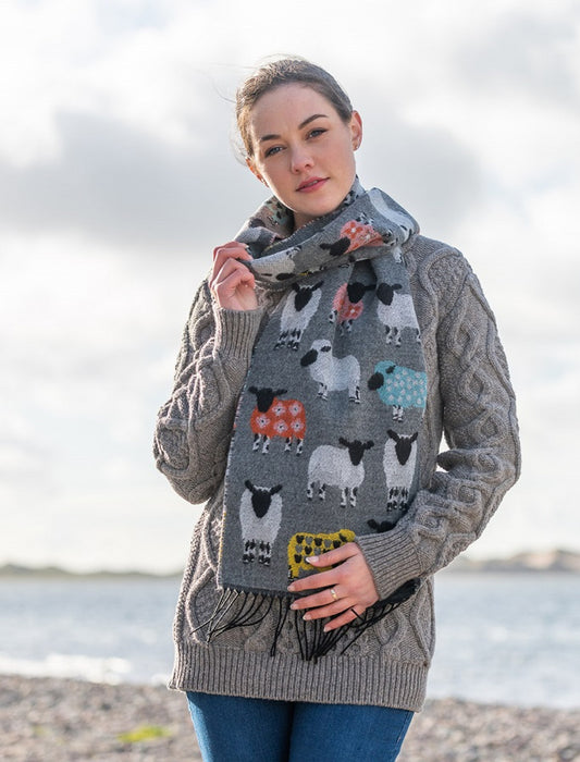 Jimmy Hourihan Sheep Scarf