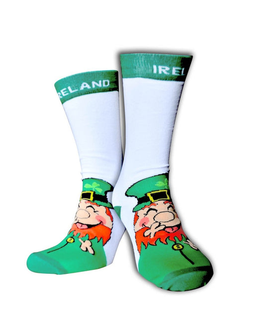 Adult leprechaun socks