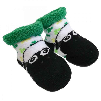 Shamrock sheep baby socks T7540