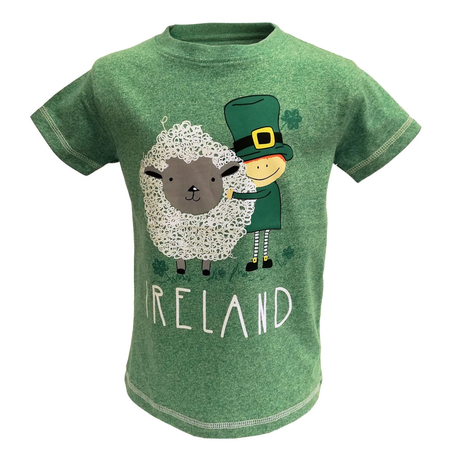 Leprechaun and his Sheep T-shirt t7504