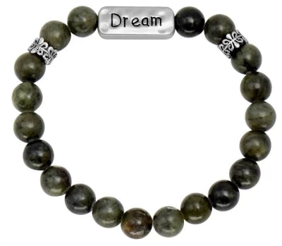 CONNEMARA MARBLE DREAM MESSAGE BRACELET