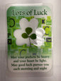 Lots of luck wallet card
