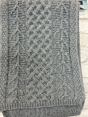 Tree of Life Super Soft Merino Wool Scarf b526 by aran woolen mills