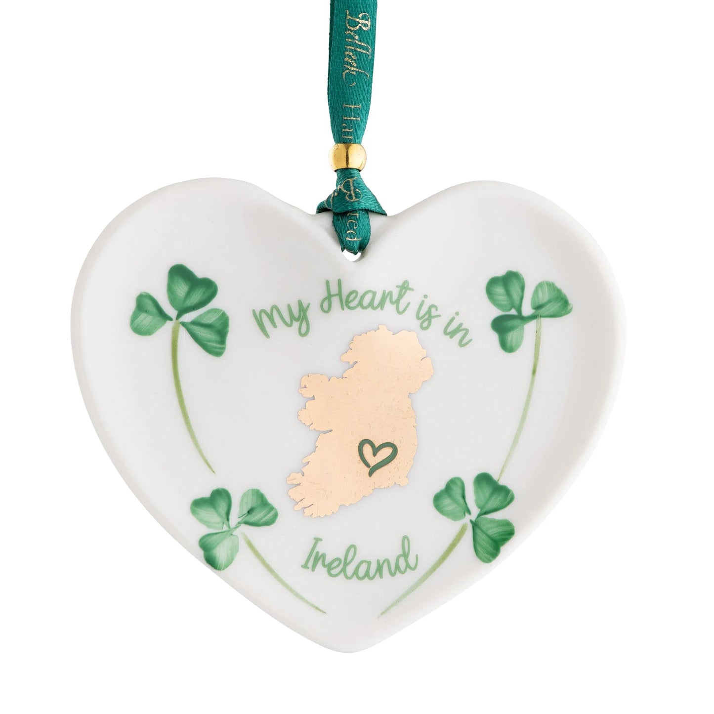 My heart is Ireland Ornament 3609
