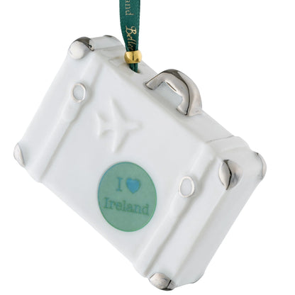 Vintage Suitcase Ornament 3659