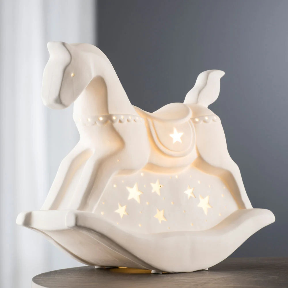 Belleek Living Eocking horse Luminaire 79271