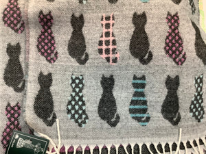 Cats Scarf by Jimmy Hourihan