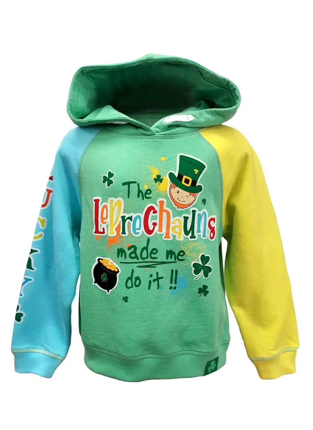 The Leprechauns made me do it Hoodie T7626