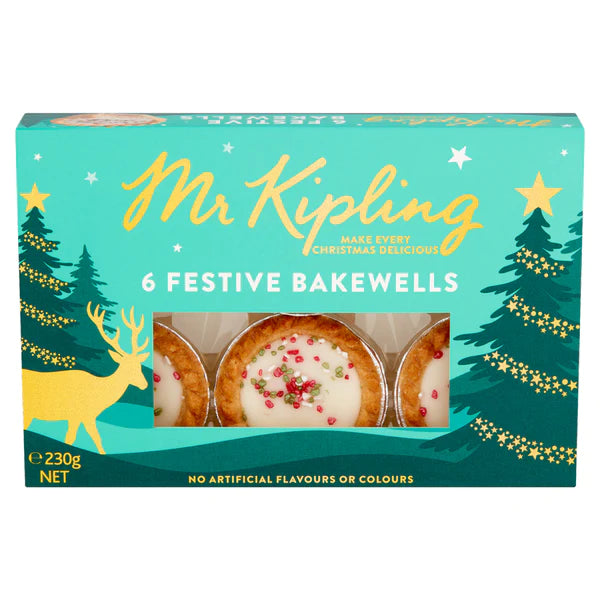 Mr Kipling Festive Bakewells