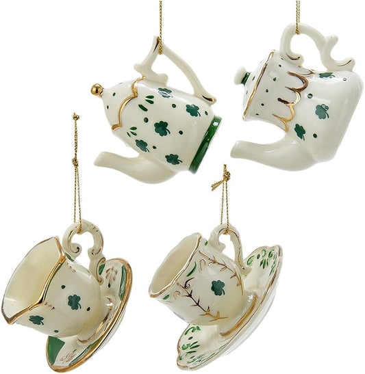 Irish Tea Cup Ornament