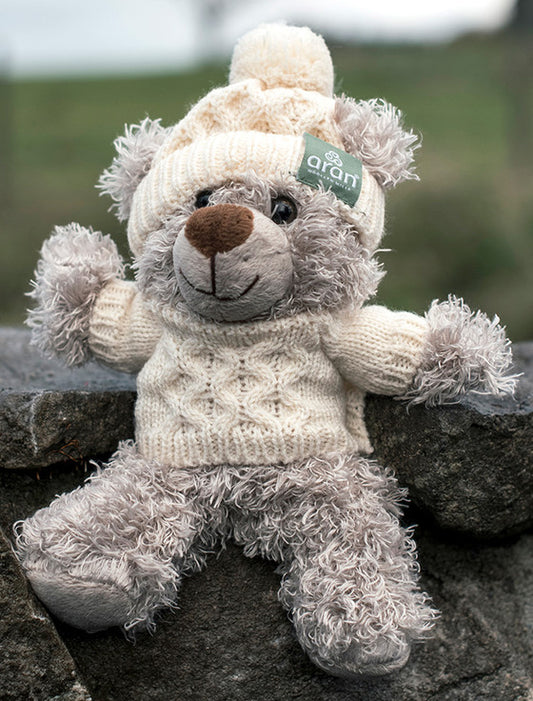 Sm. Teddy with Aran Jumper R816