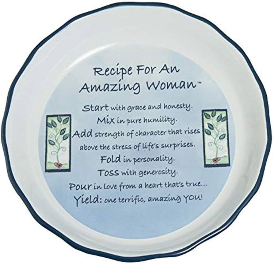 Amazing Woman Pie Plate 57830