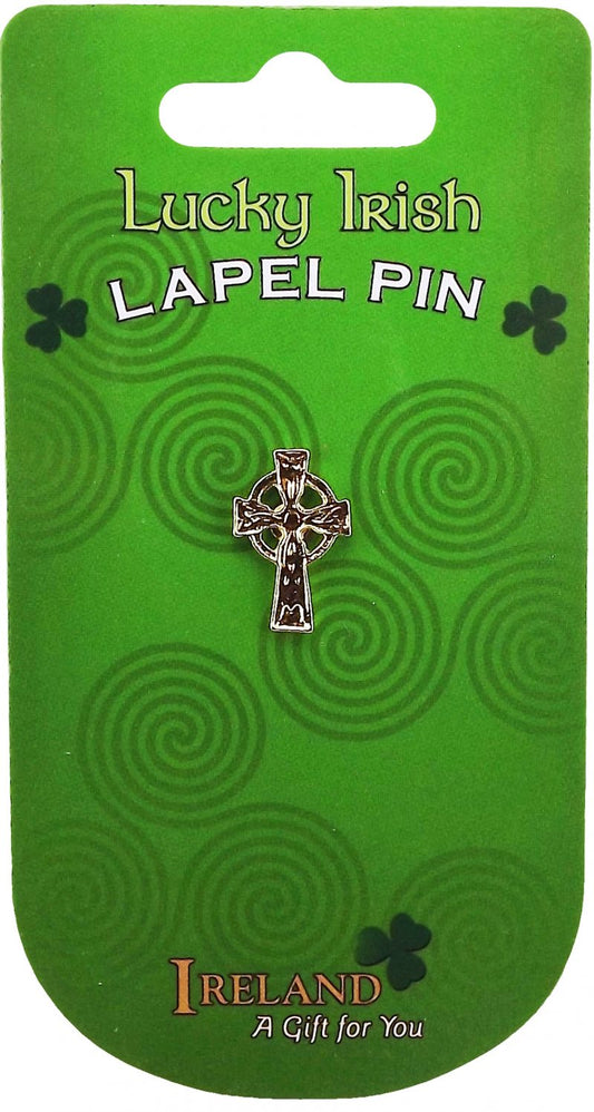 Celtic Cross Lapel Pin