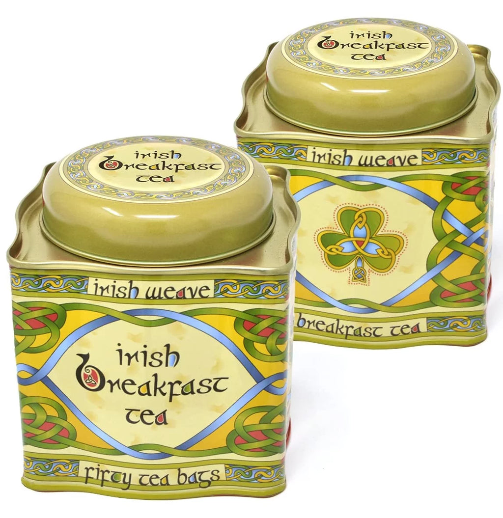 Irish breakfast tea bags tin