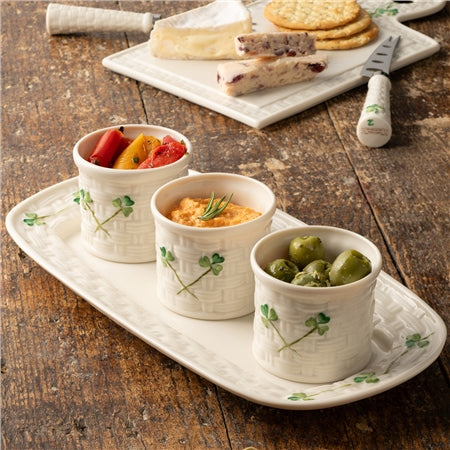 Belleek Classic Shamrock Tapas Set 0196