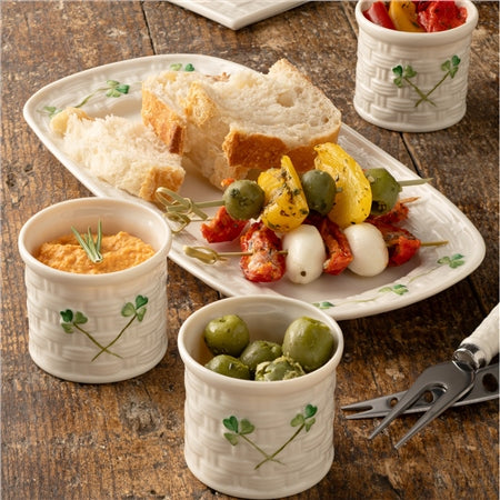 Belleek Classic Shamrock Tapas Set 0196