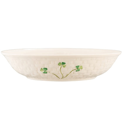 Belleek Classic Shamrock Single Pasta Bowl 0199