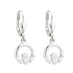 S/S CLADDAGH DROP EARRINGS S3220