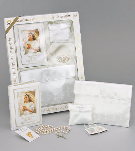 FIRST COMMUNION PURSE SET GIRL