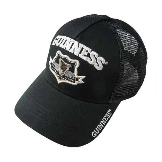 Guinness Black Trucker Mesh Cap GN9214