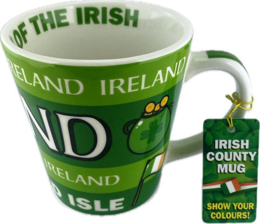 THE LUCK OF THE IRISH IRELAND MUG