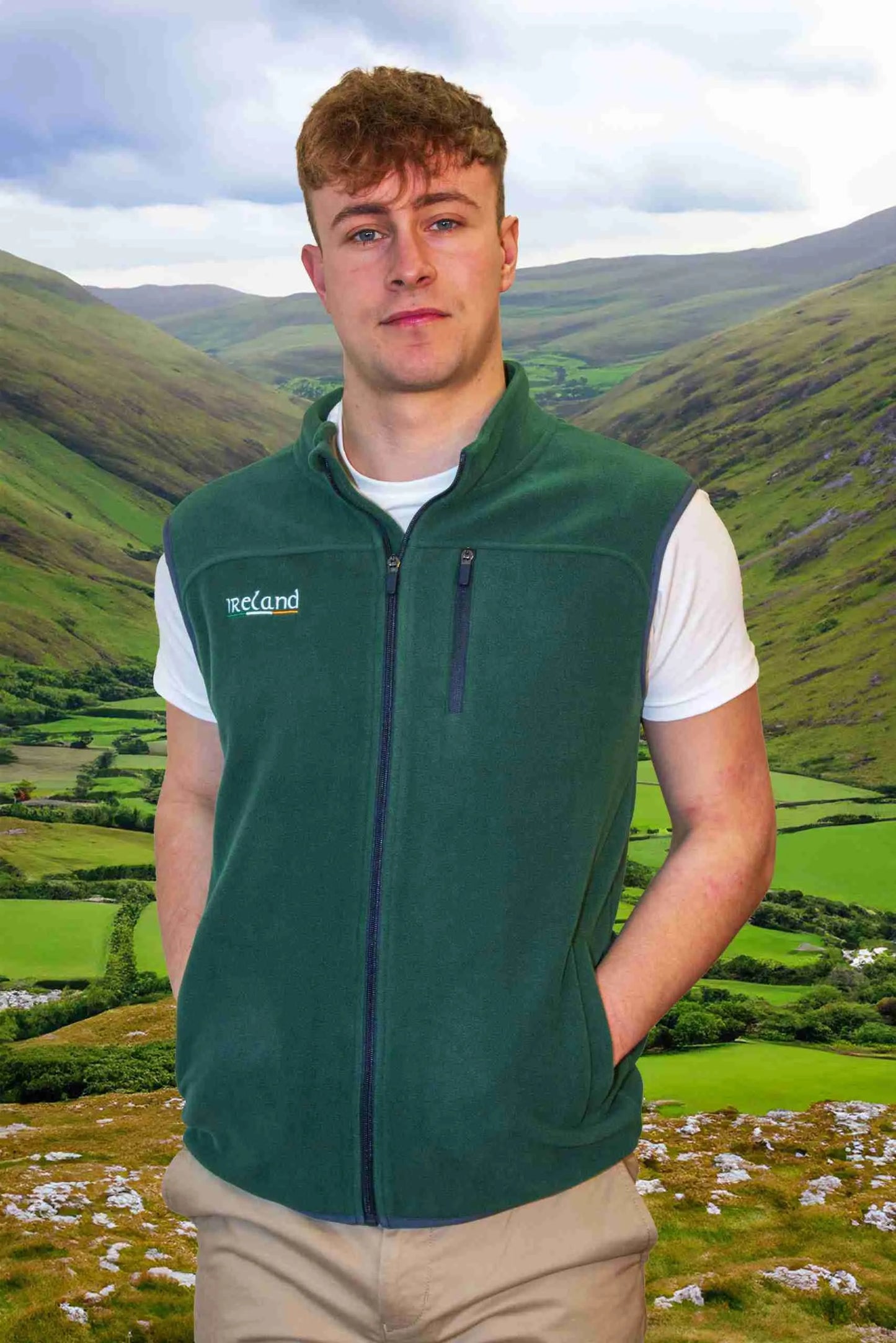 Men’s Fleece Full Zip Gilet