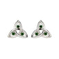 Sterling Silver Trinity Post earrings SE004SH