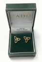 Gold Vermeil Trinity Earrings E114