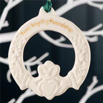 Belleek Classic Claddagh Friendship Ornament
SKU: 4029