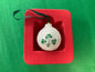 Belleek Shamrock Golf Ball Hanging Ornament 47391