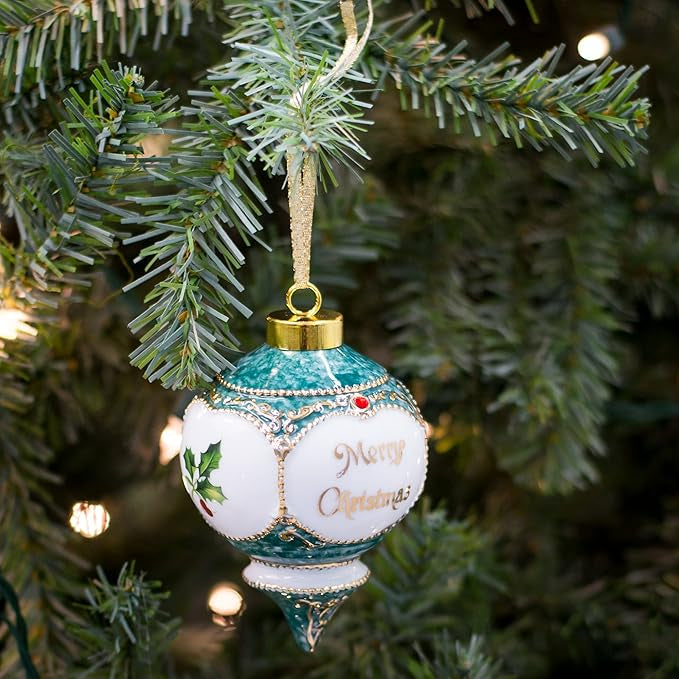 Merry Christmas Victorian Ornament