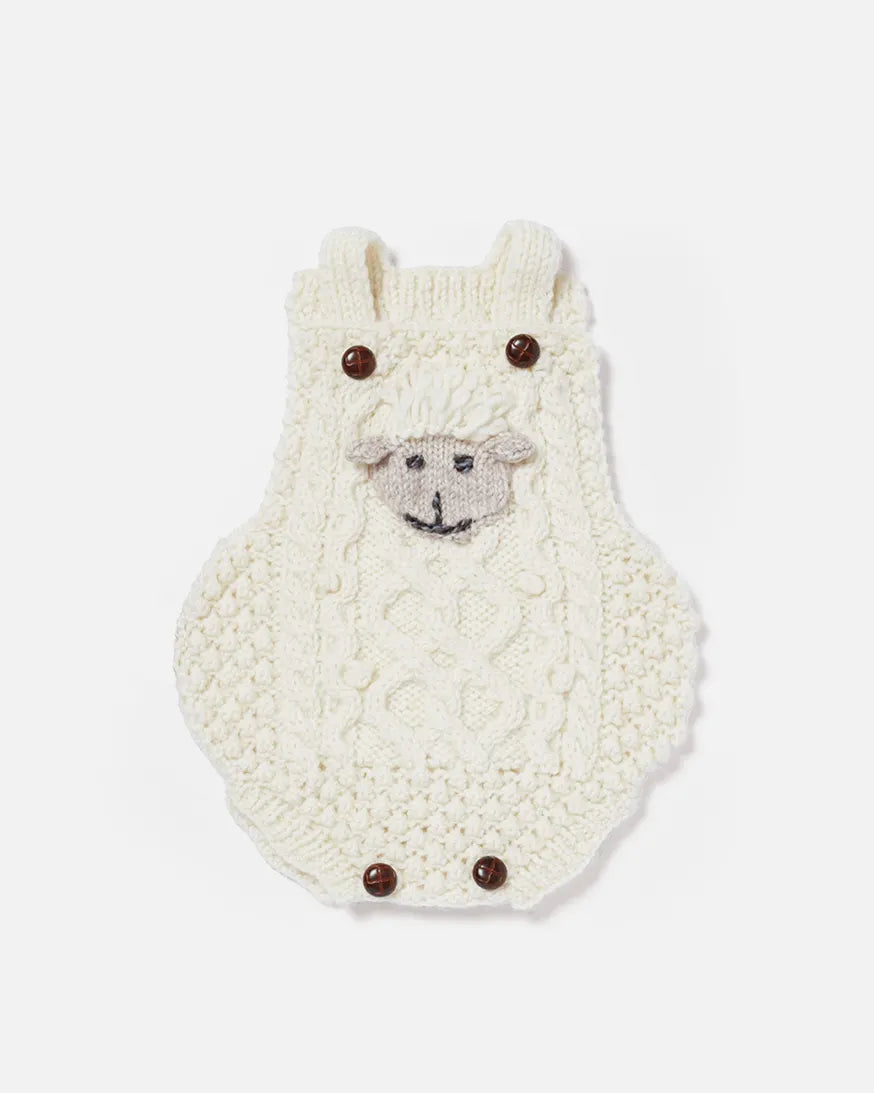 Baby Shepley Romper Handknitted R885