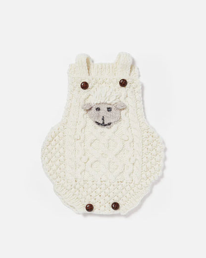 Baby Shepley Romper Handknitted R885